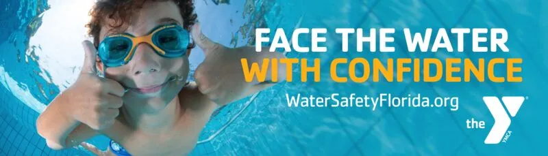 Face The Water With Confidence Banner